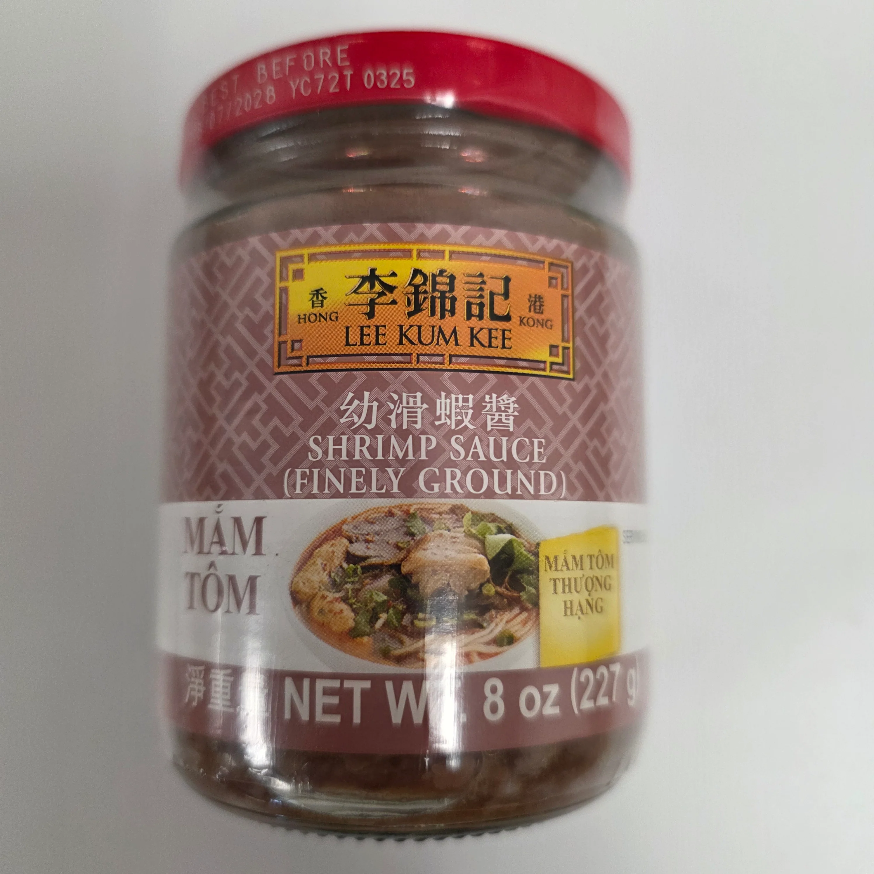 Lee Kum Kee Shrimp Sauce Finely Ground 8oz (227g)