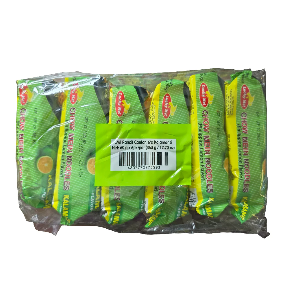 Lucky Me! Pancit Canton Kalamansi Flavor 6x60 g - Image 2
