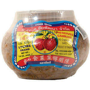 # Lychee Preserved Cabbage Tong Cai 14 Oz