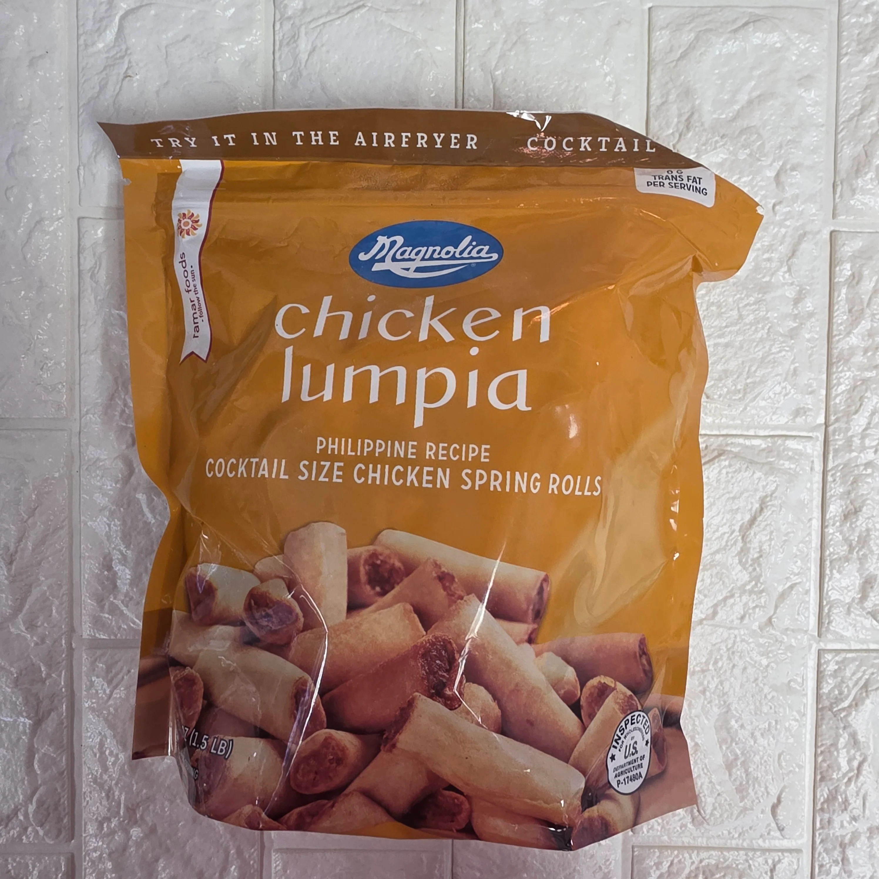 Magnolia Chicken Lumpia Philippine Recipe 24oz (1.5Lb)