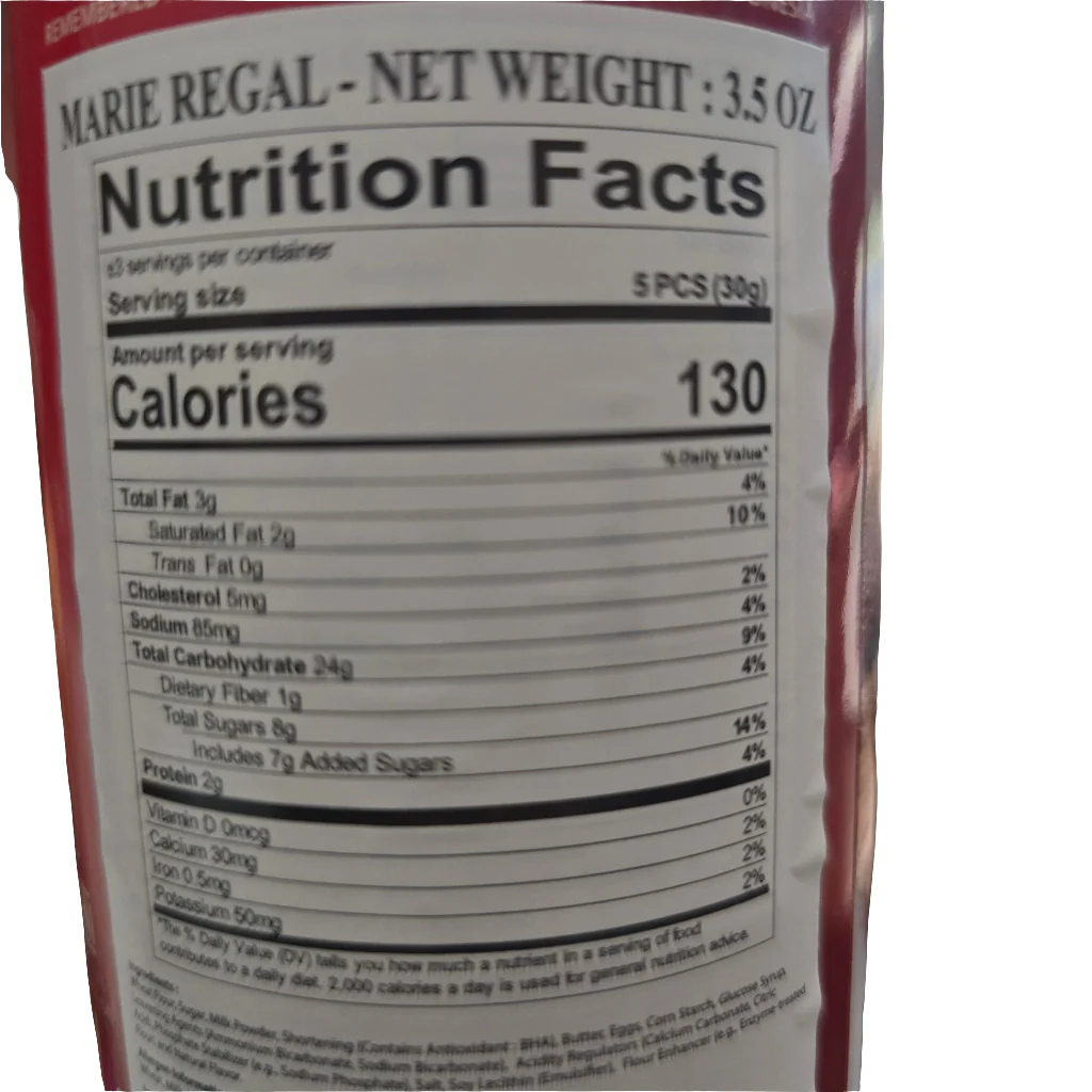 Regal Marie Biscuit Tin Can 100 g - Image 2