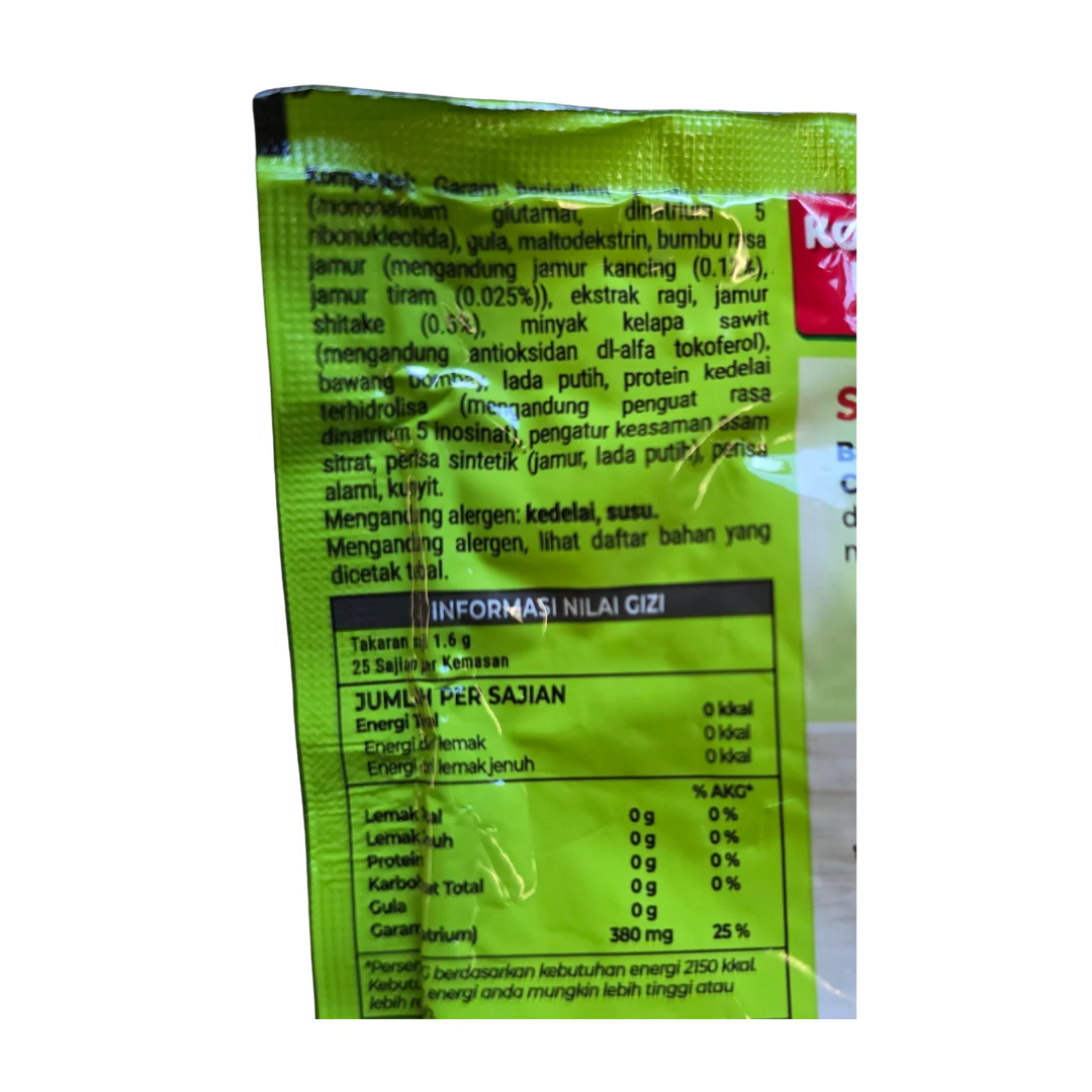 Masako Bumbu Kaldu Rasa Jamur  40 g - Image 2