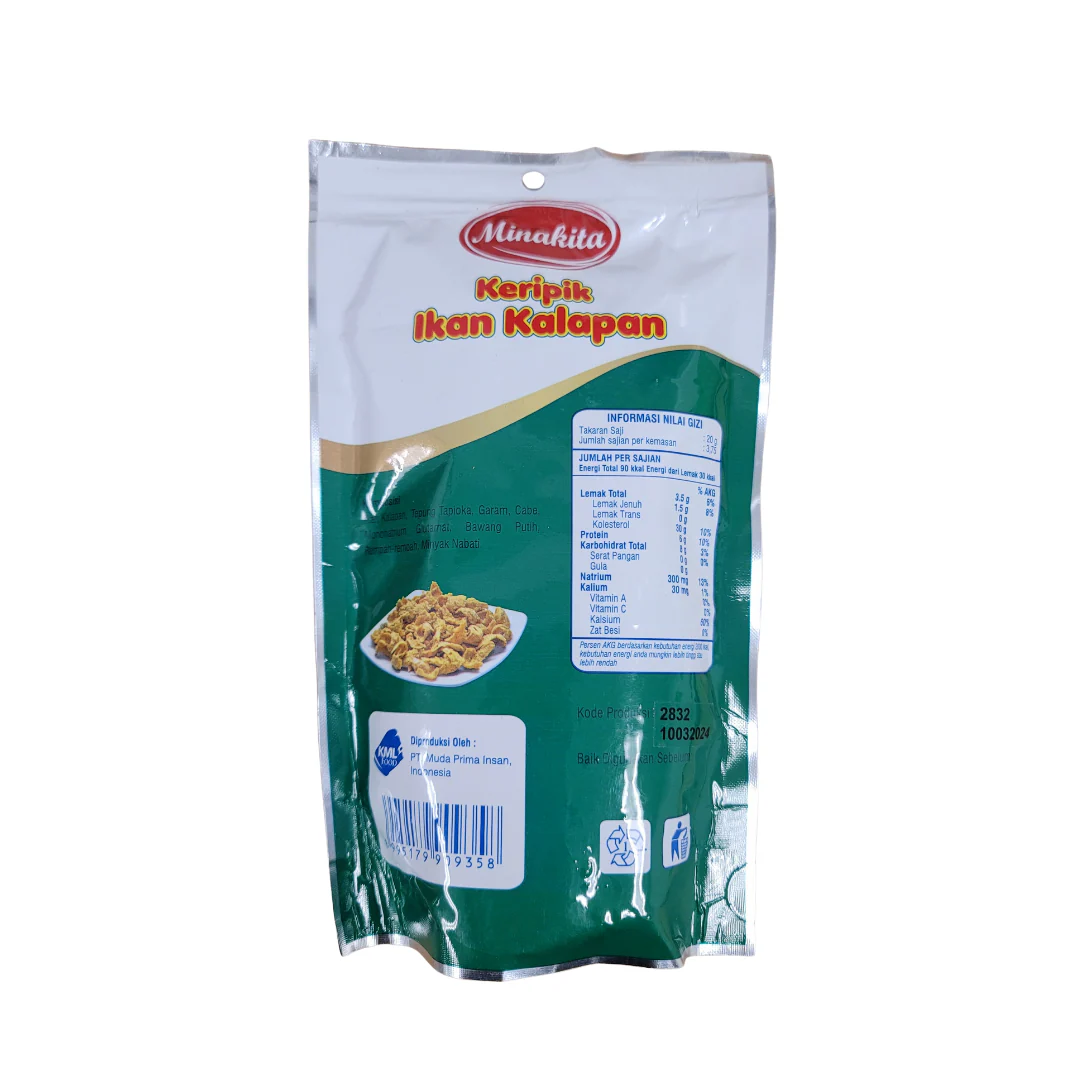Minakita Keripik Ikan Kalapan 75 g - Image 2