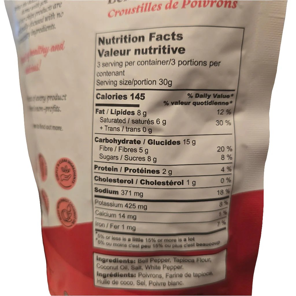 # Momchipz Bell Pepper Chips - 3 Oz - Image 2