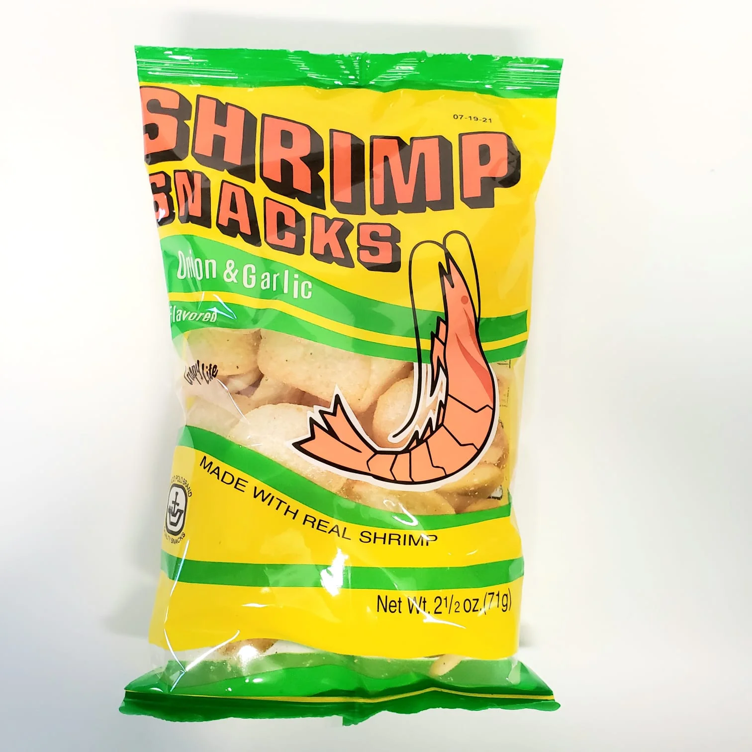 # MP Onion Garlic Shrimp Chips 2.5 Oz