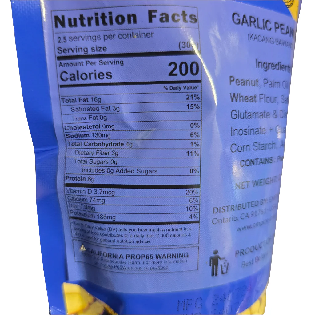 # Poetri Bali Garlic Peanut 75 g (Original) - Image 3