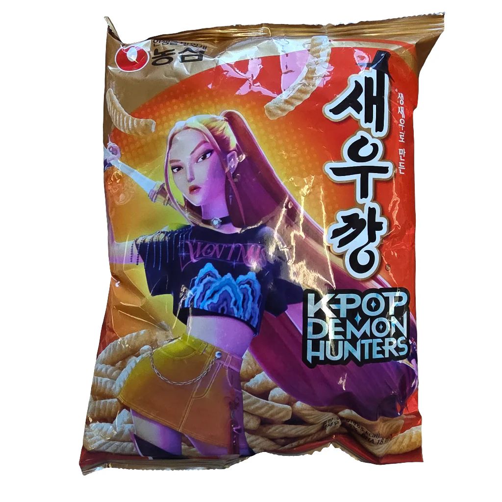 Nongshim Kpop Demon Hunters Shrimp Crackers 3.17 Oz (Random Packaging) - Image 2