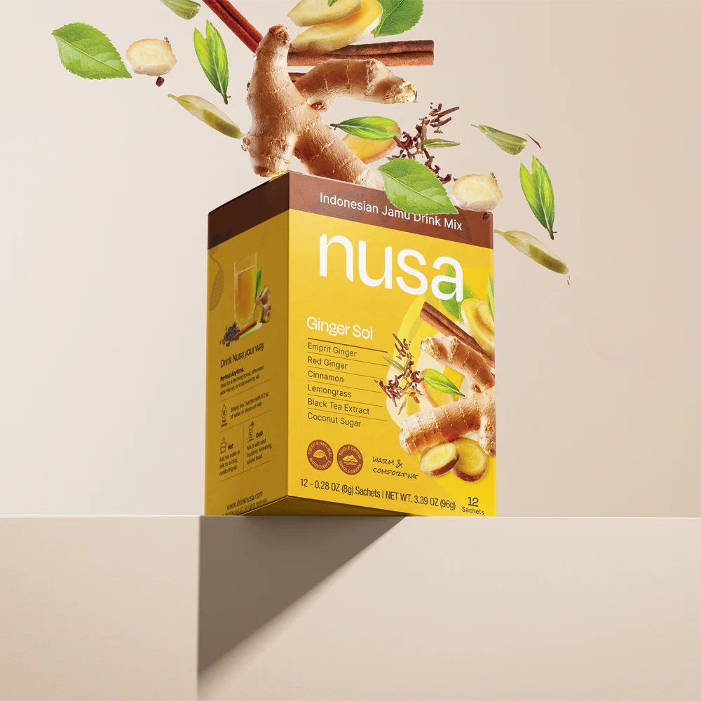 Nusa Ginger Sol - Herbal Mix (12 sachets x 8g/0.28 Oz)