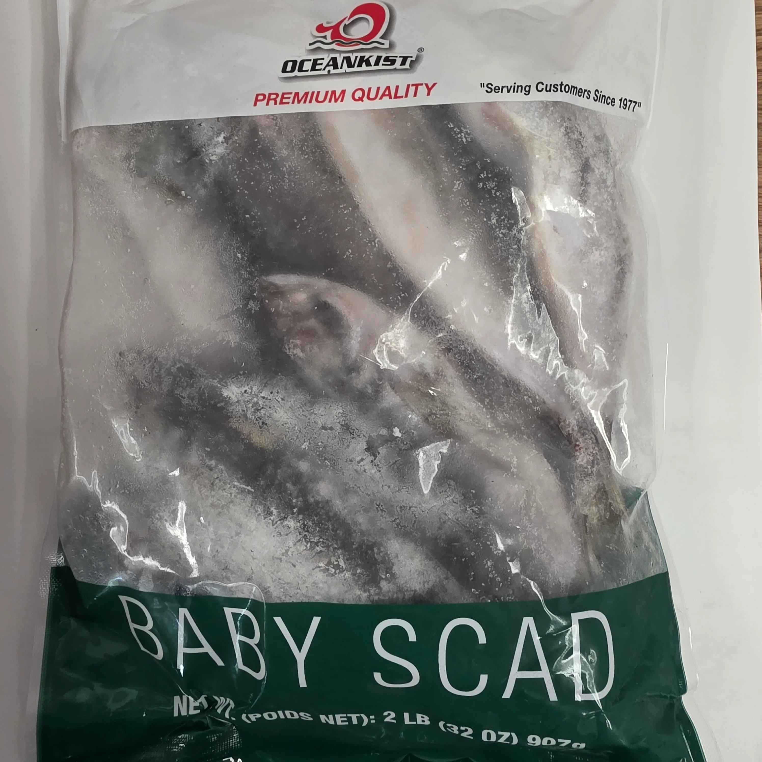 Oceankist Frozen Baby Scad 2 lb