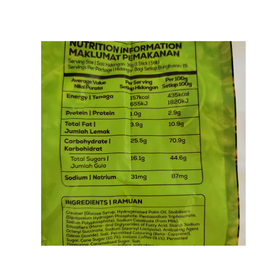 Old Town White Coffee With Natural Cane Sugar 15 x 36 g - Image 2
