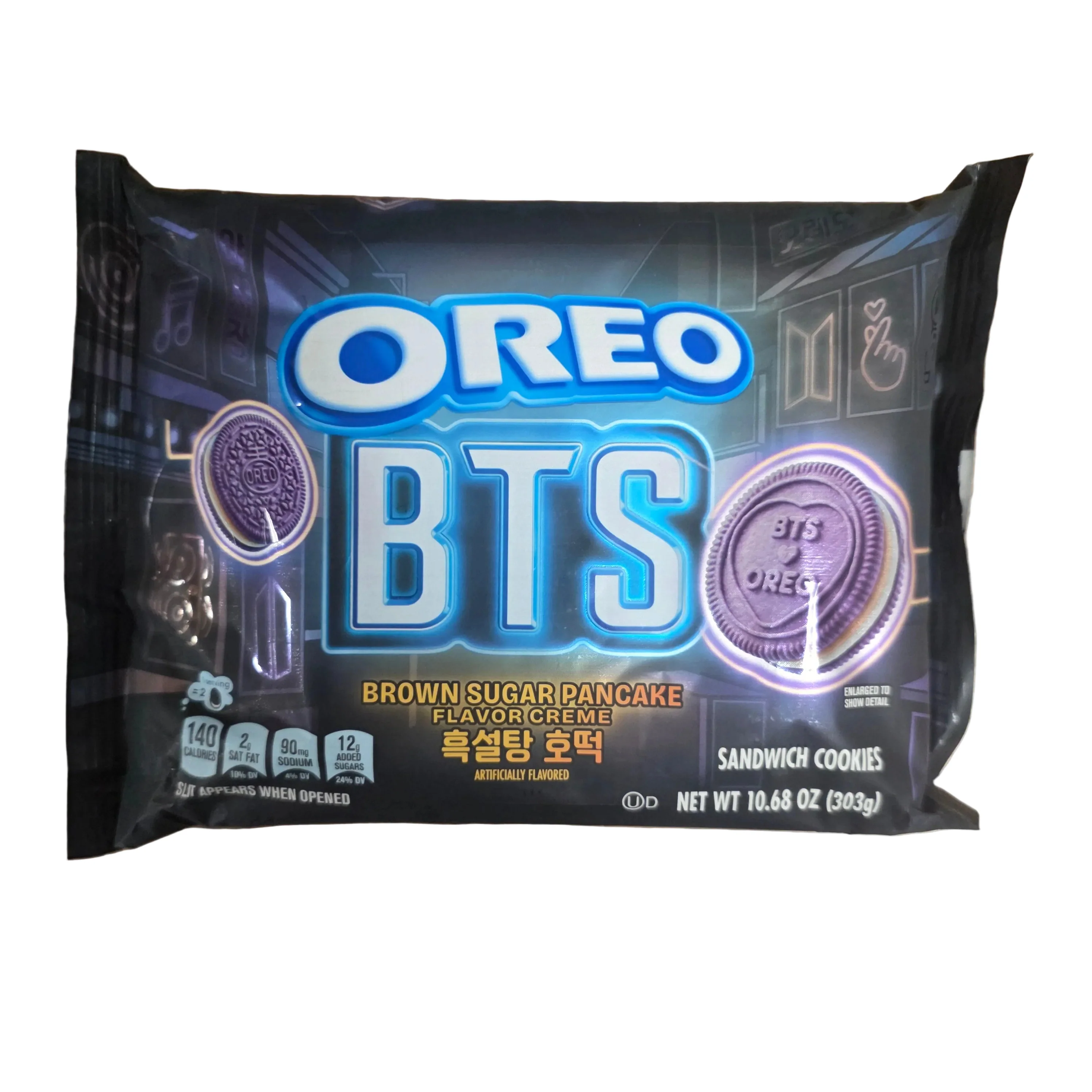 Oreo BTS Brown Sugar Pancake Flavor Creme 10.68 Oz (303 g)