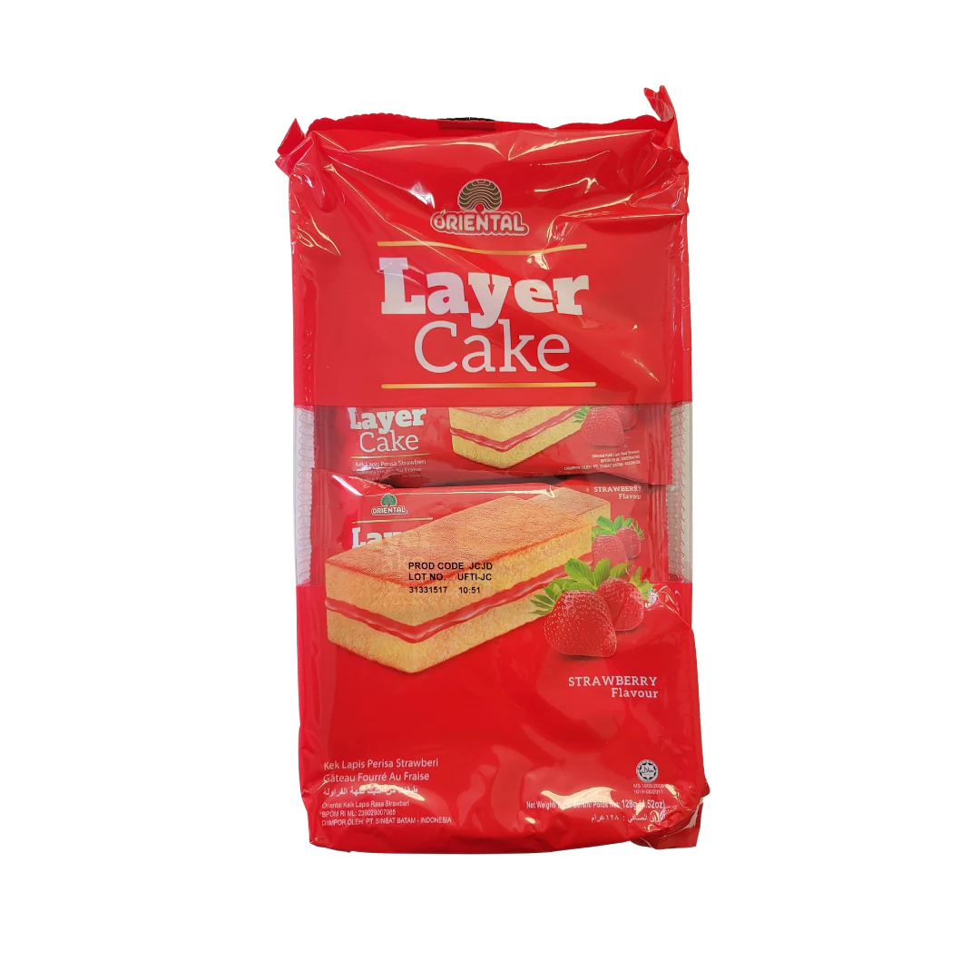 #Oriental Layer Cake Strawberry 8 x 18 g