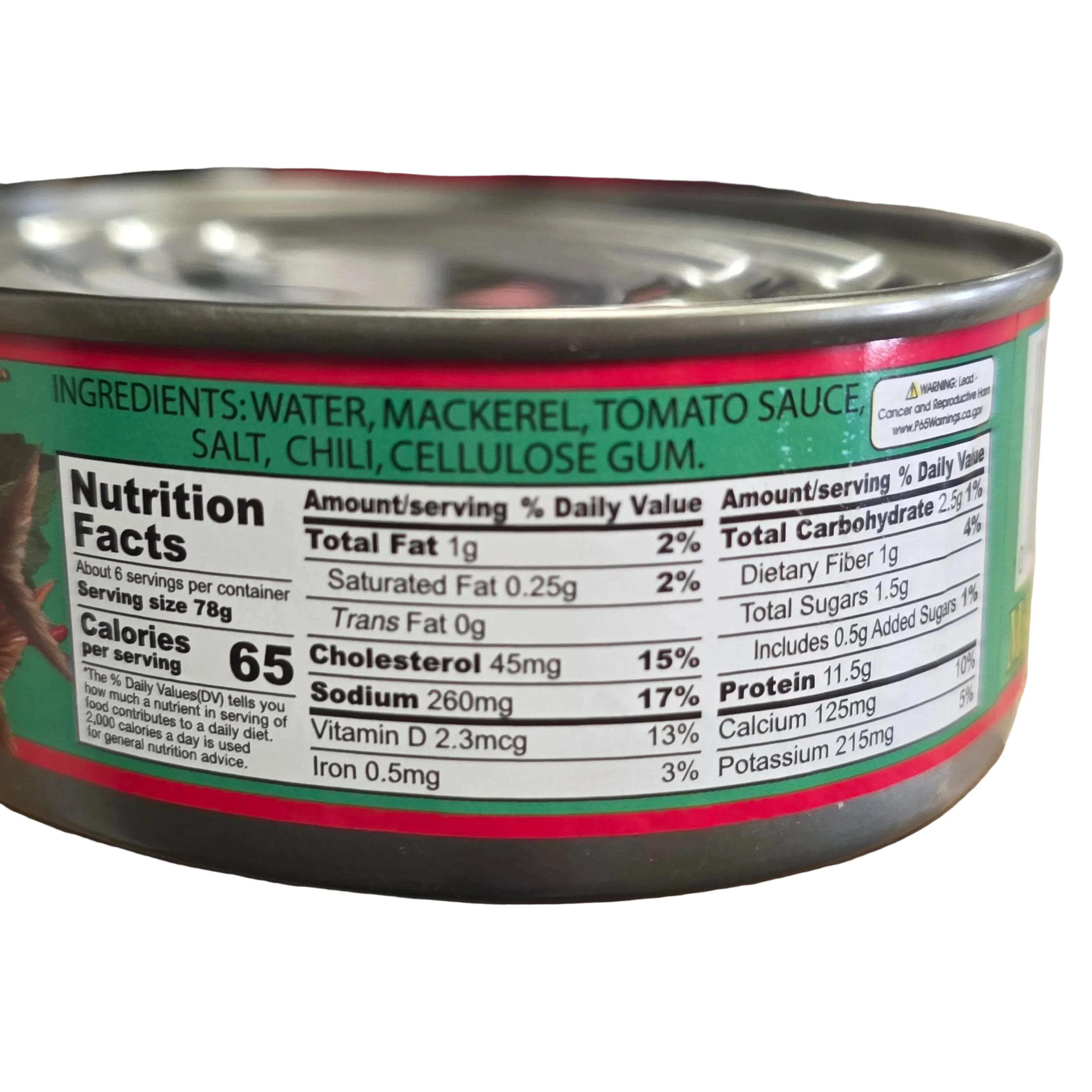 Oriental Mascot Mackerel  in Hot Tomato Sauce 15 oz (Oval) - Image 2