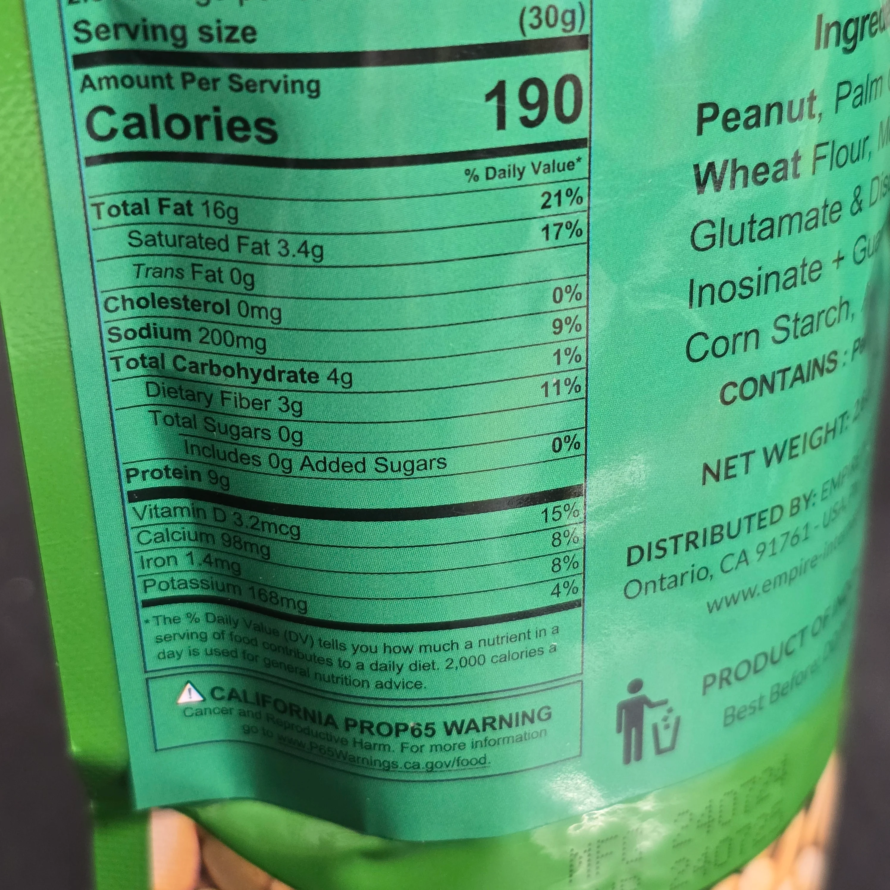 # Poetri Bali Salty Peanut 75 g - Image 3