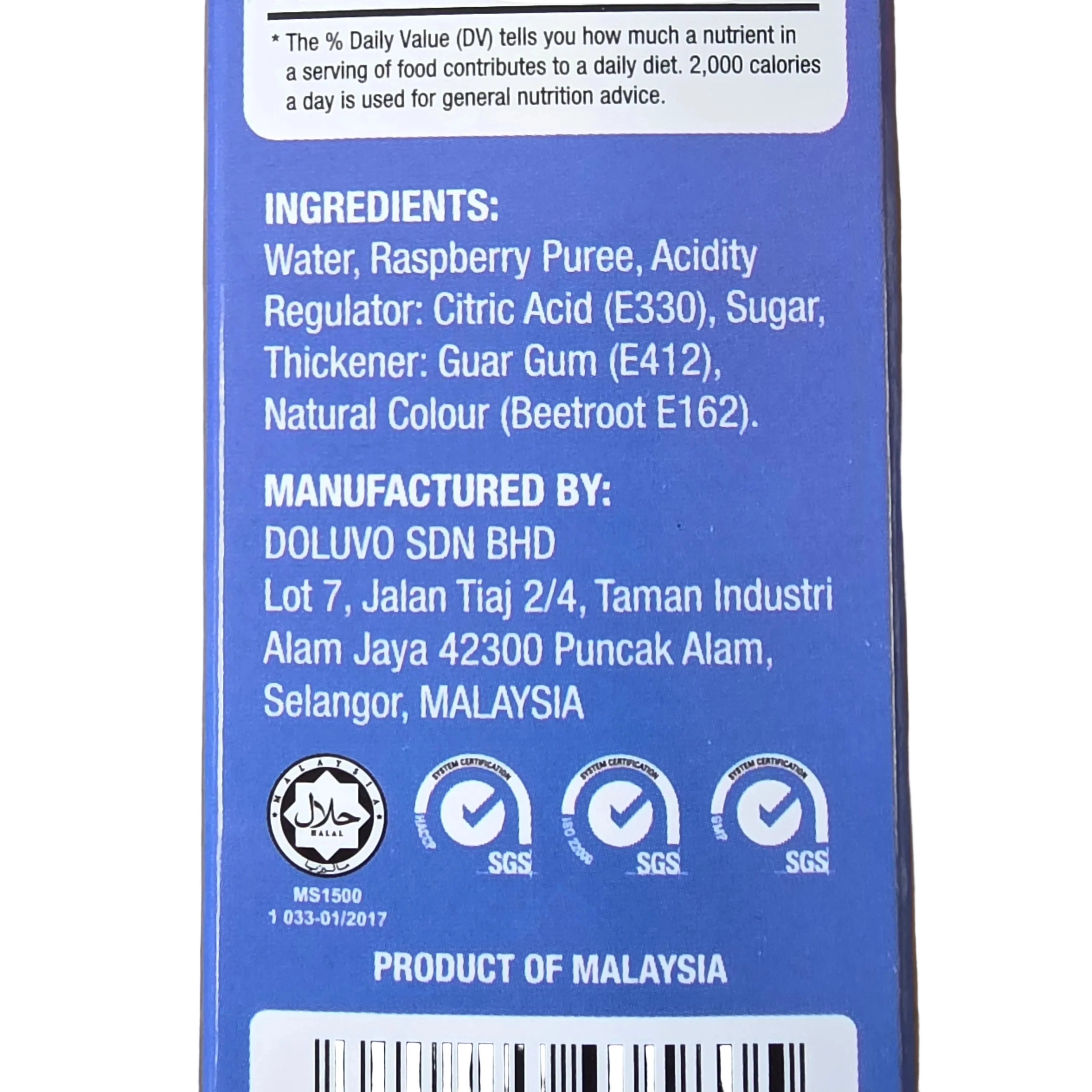 Popsmalaya Ice Bars Raspberry 6 x 45 ml - Image 3