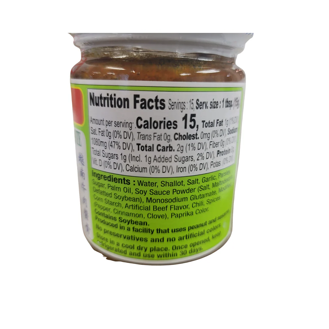 Por Kwan Pho Vietnamese Beef Flavor Paste  8 Oz - Image 3