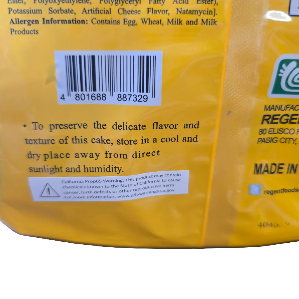 Regent Japanese Cheese Cake (10 x 34 g) - Image 3