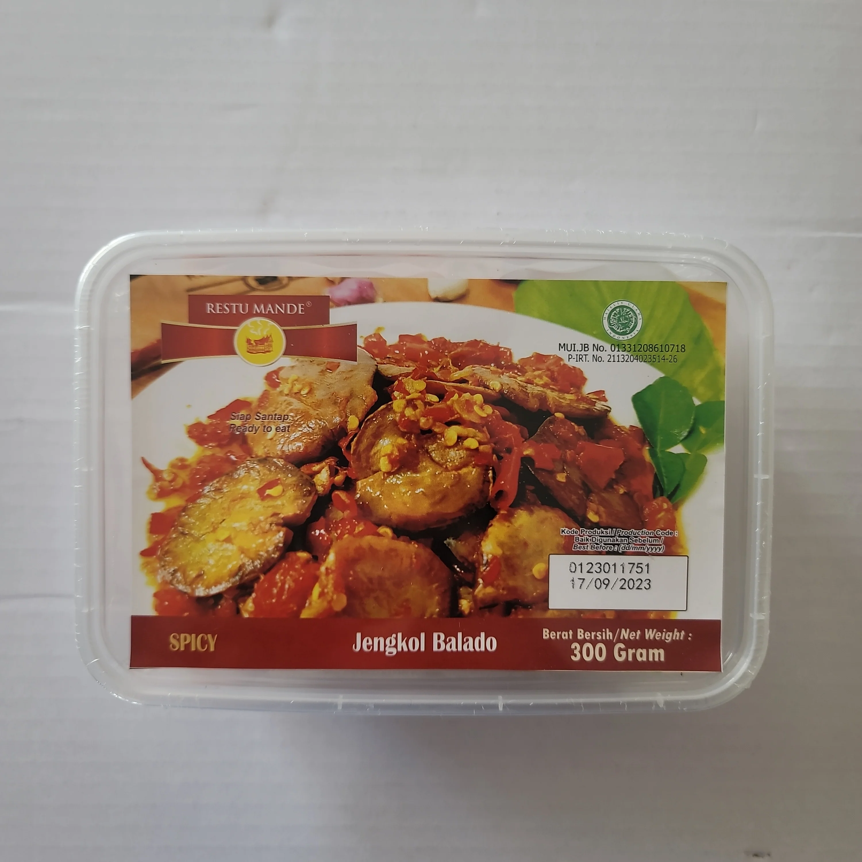 Restu Mande - Jengkol Balado 300 g