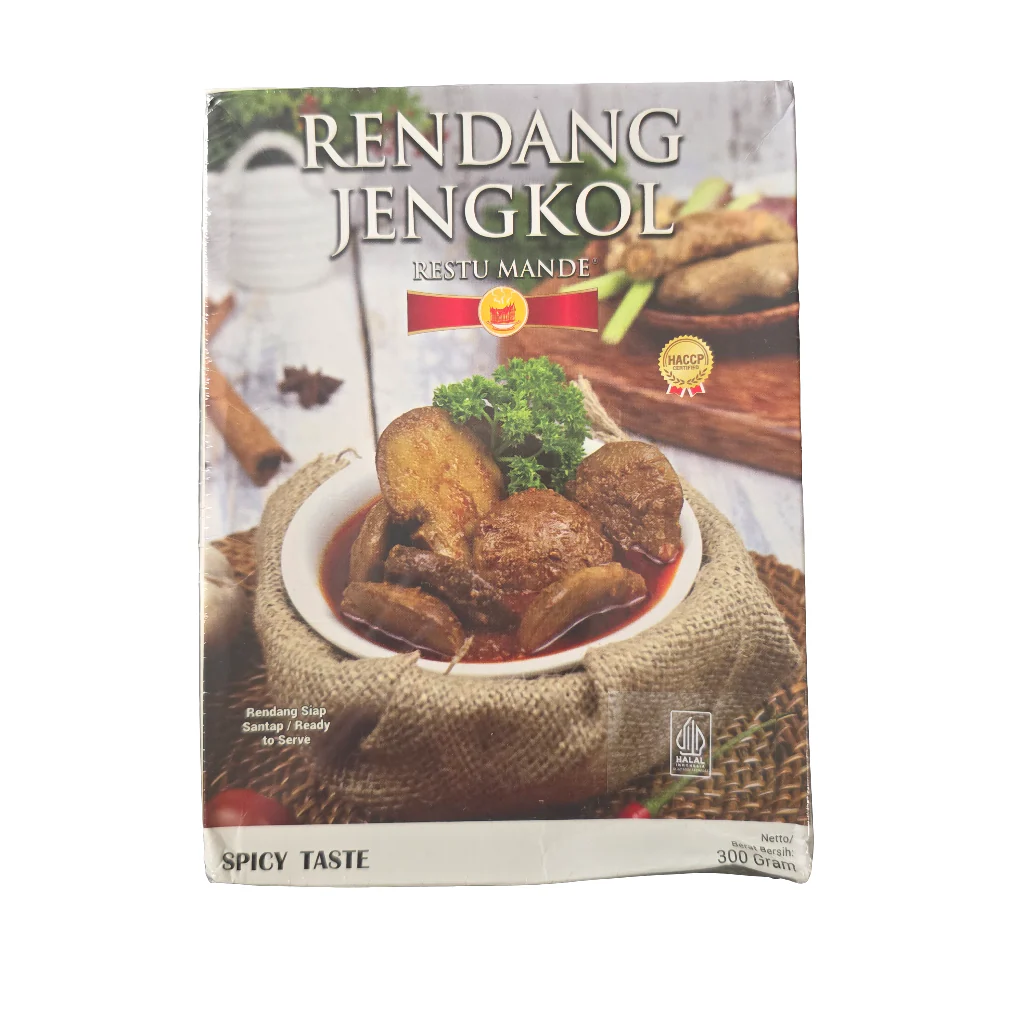 Restu Mande - Rendang Jengkol Spicy Taste 300 g