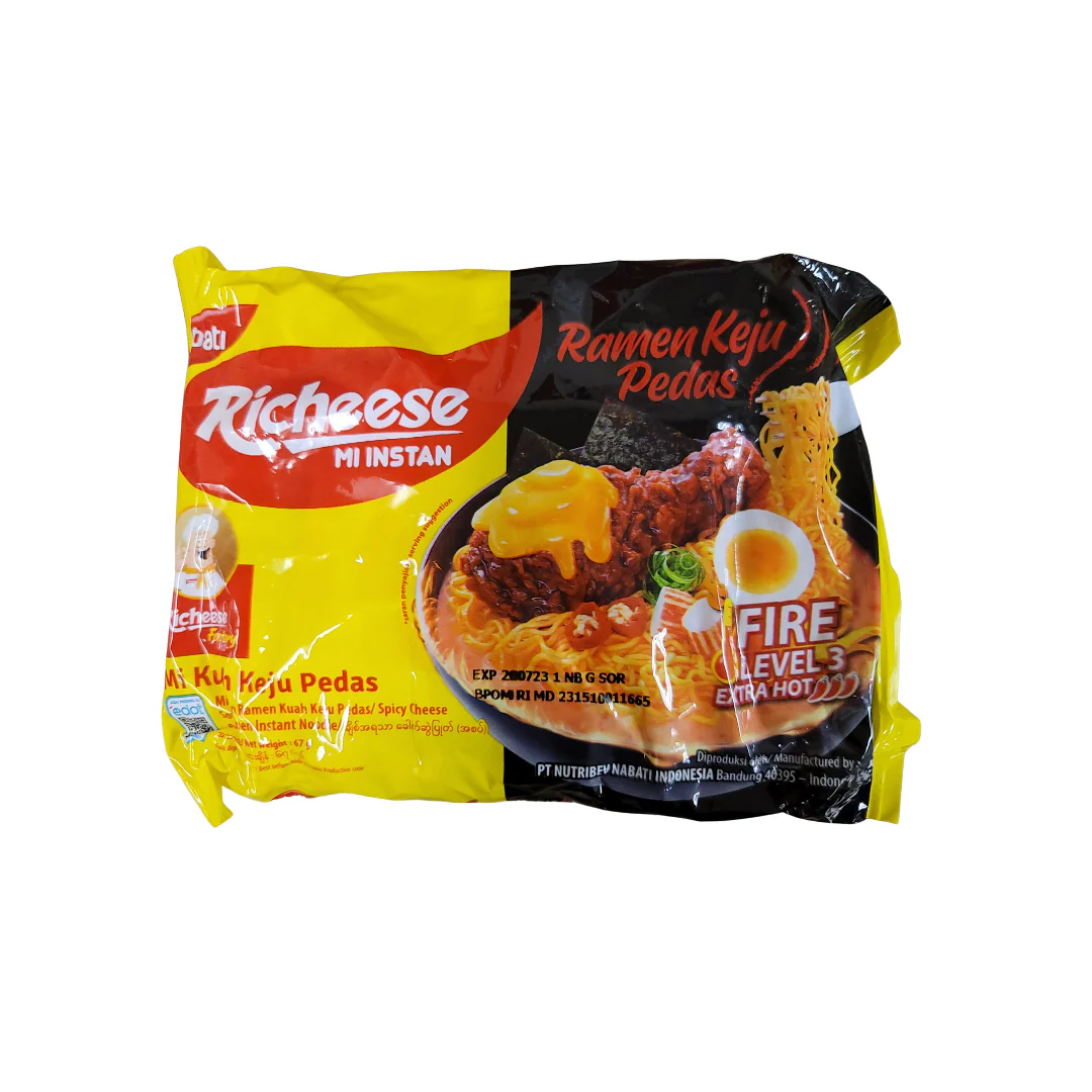Richeese Mie Kuah Ramen Keju Level 3