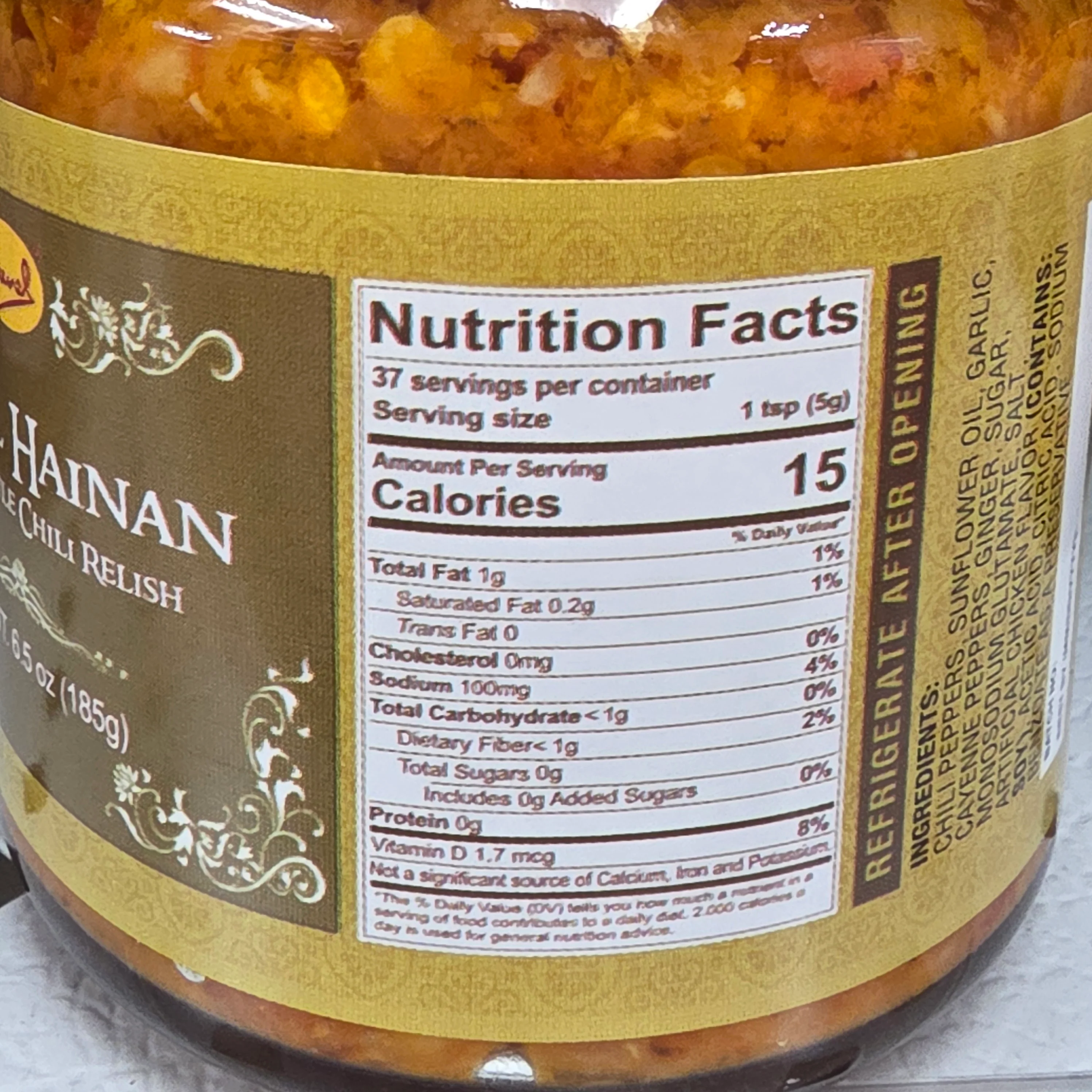 Runel Sambal Hainan 6.5 oz - Image 3