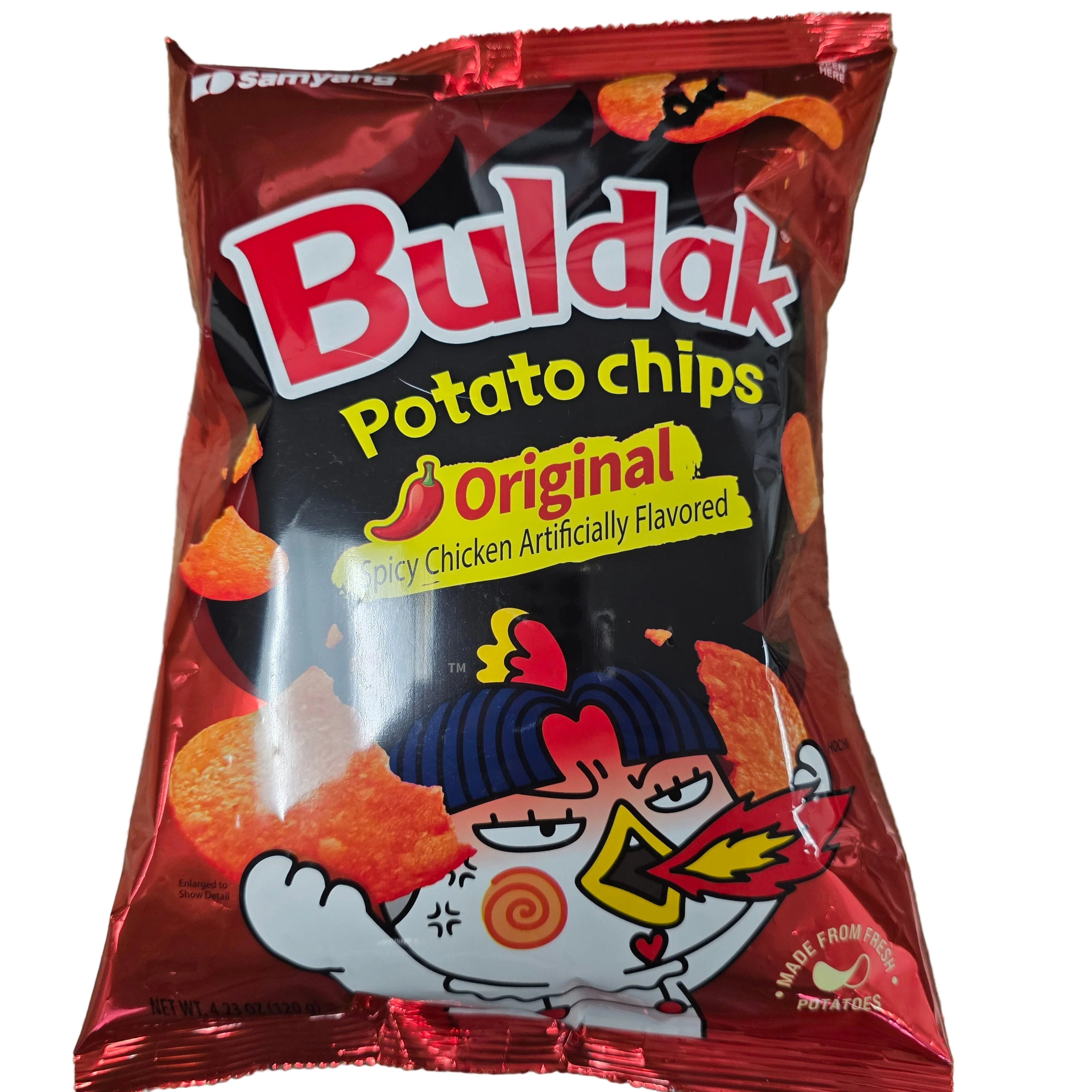 Samyang Buldak Potato Chips Original Flavored 120g