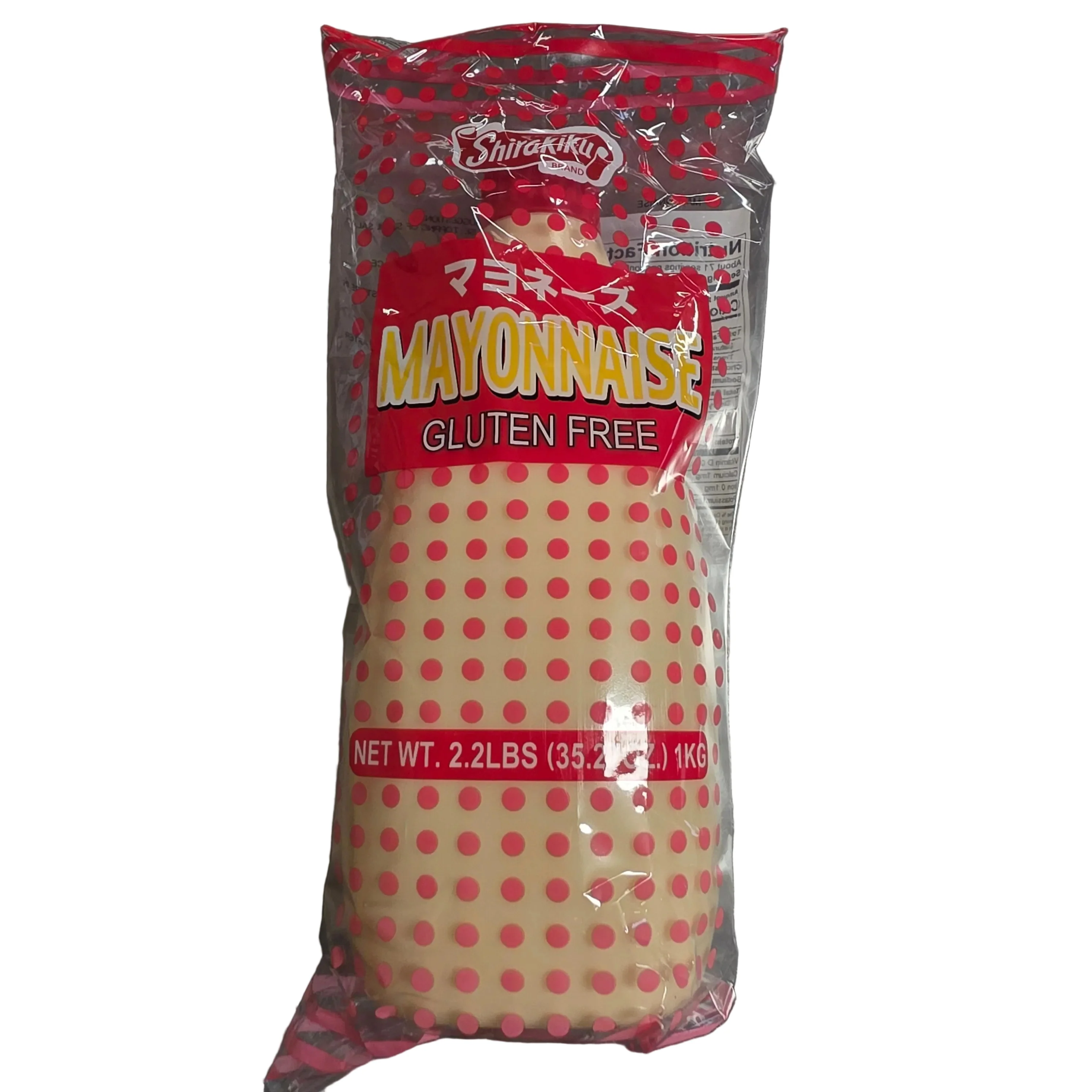 Shirakiku Mayonnaise Gluten Free 2.2lbs (1kg)