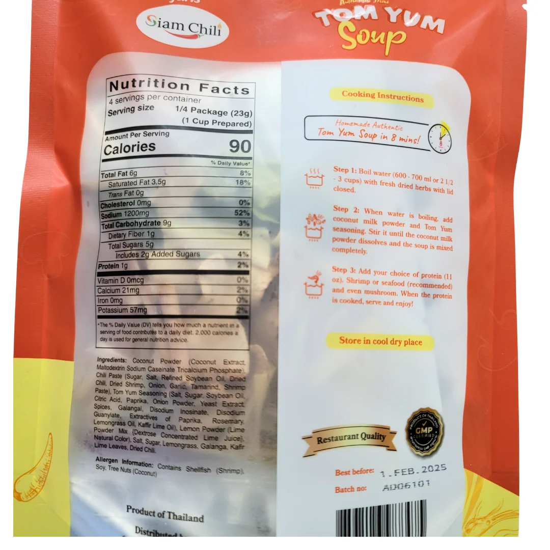 Siam Chili Tom Yum Set Seasoning 93 g - Image 2