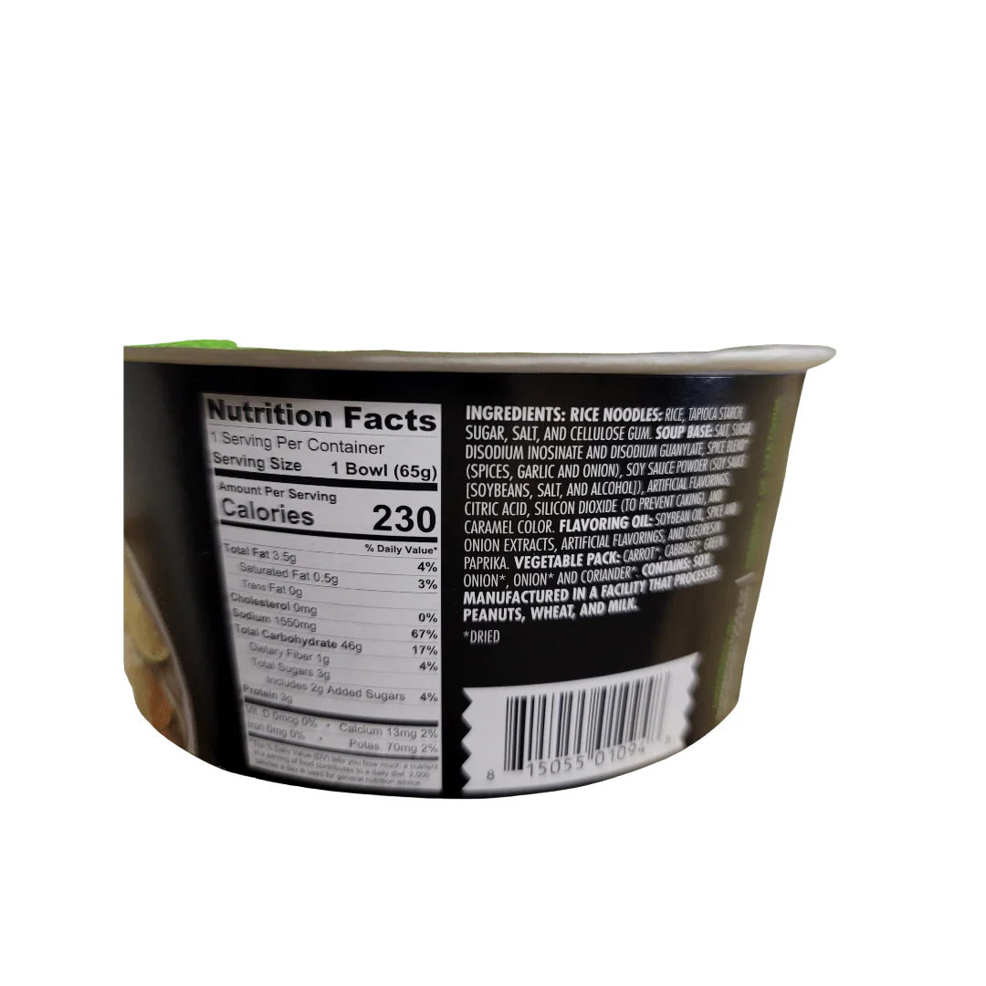 # Snap Dragon Vietnamese Pho Bowl  Beef Flavored 2.7 Oz - Image 3