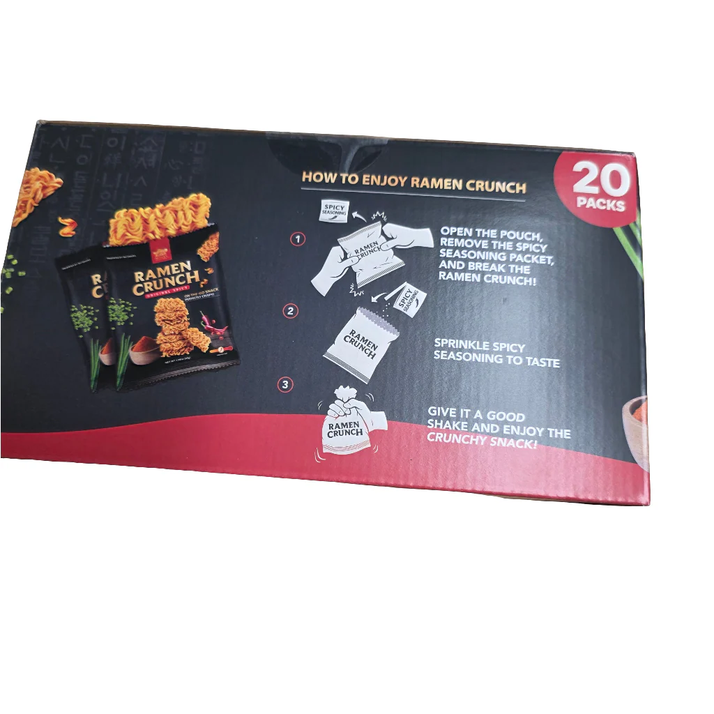 Soban Ramen Crunch Original Spicy (20 packs x 30gr) - Image 2