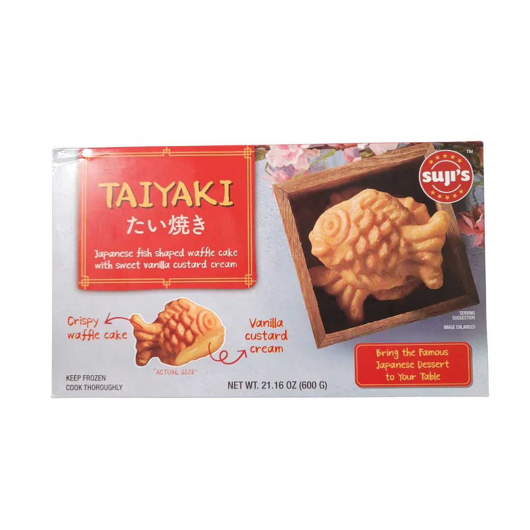 Suji’s Taiyaki Waffle 600 g Vanilla Custard (Frozen)