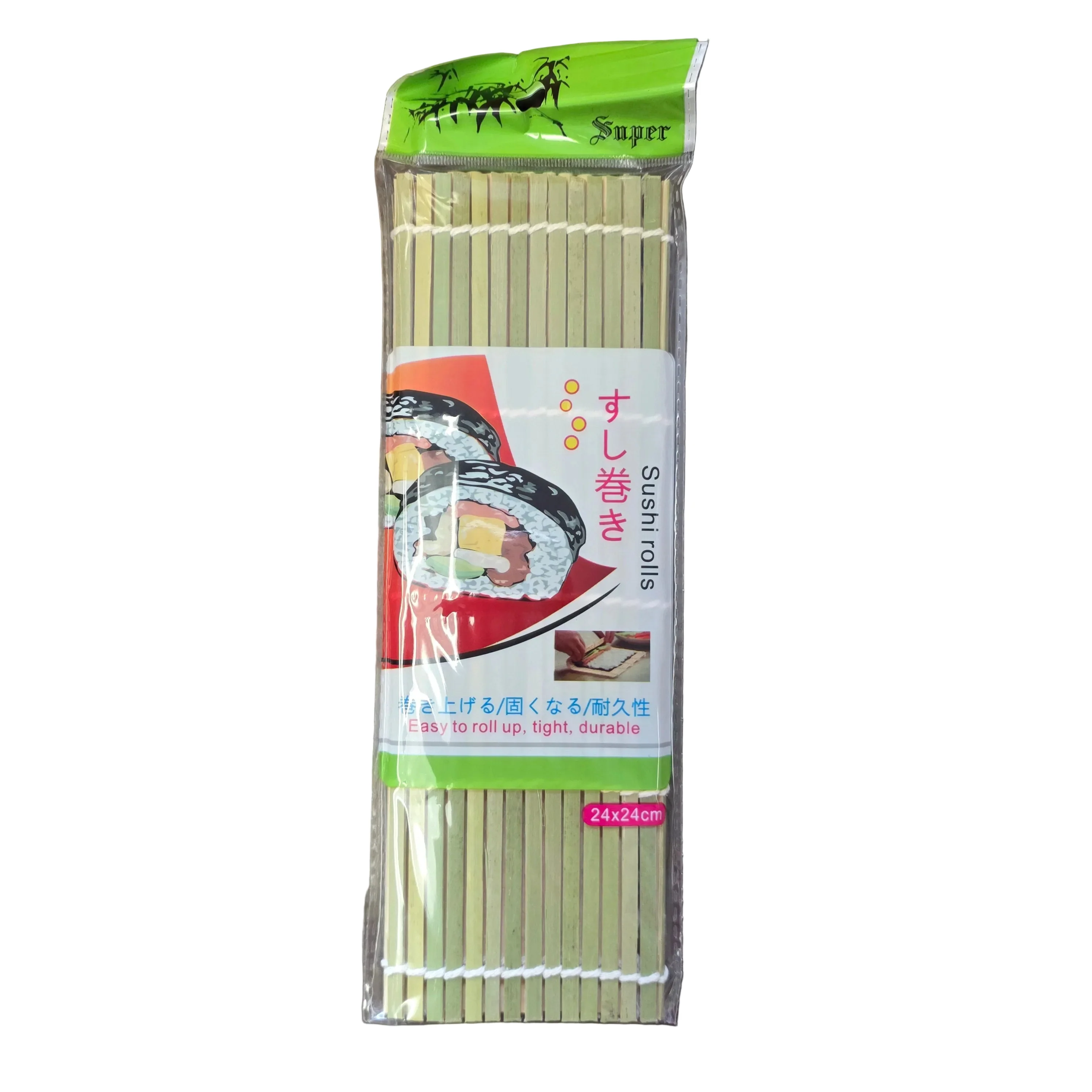 Super Bamboo Sushi Mat 24x24 cm