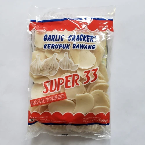 # Super Titi Garlic Crackers (Raw) White 7 oz