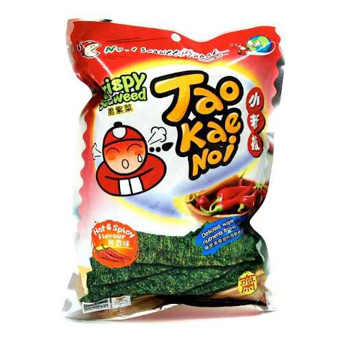 Taokaenoi Crispy Seaweed Hot & Spicy Flavor 28 g