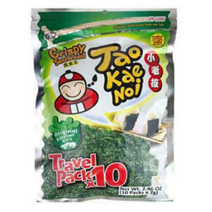 Taokaenoi Crispy Seaweed Original Flavor Travel Pack
