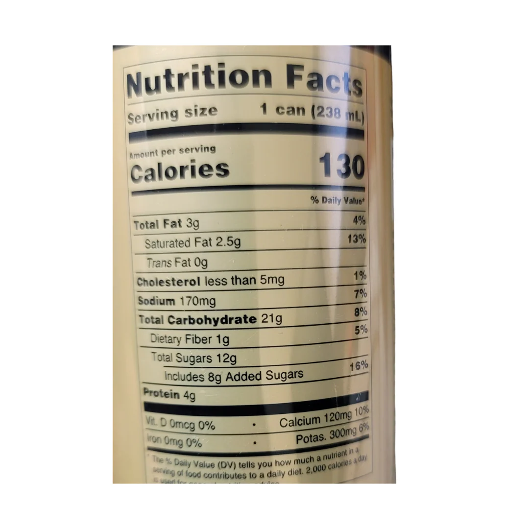 TNI King Coffee Vanilla Latte 8.04  Fl Oz (238 ml) - Image 2