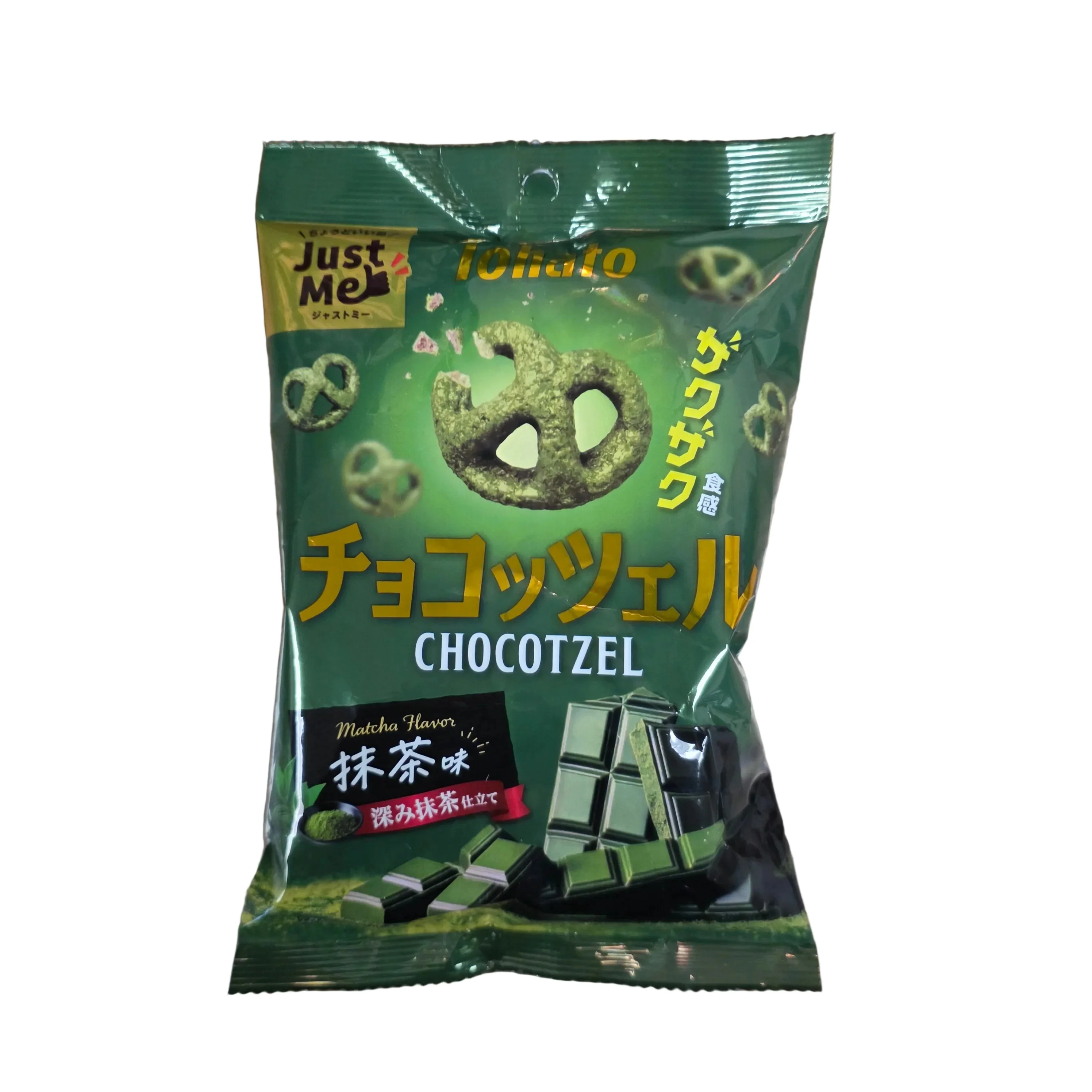 Tohato Matcha Chocolate Flavored Cookies Chocotzel 45g