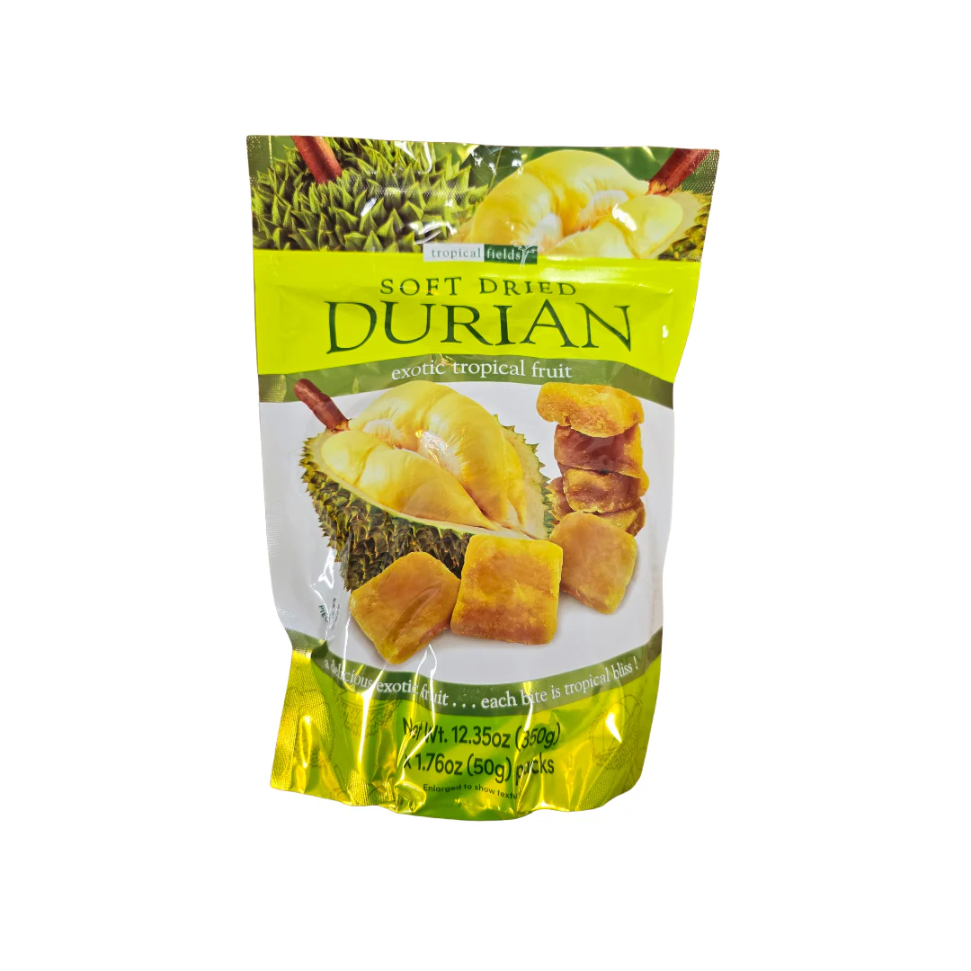 Tropical Field Soft Dried Durian (7x 1.76 Oz)