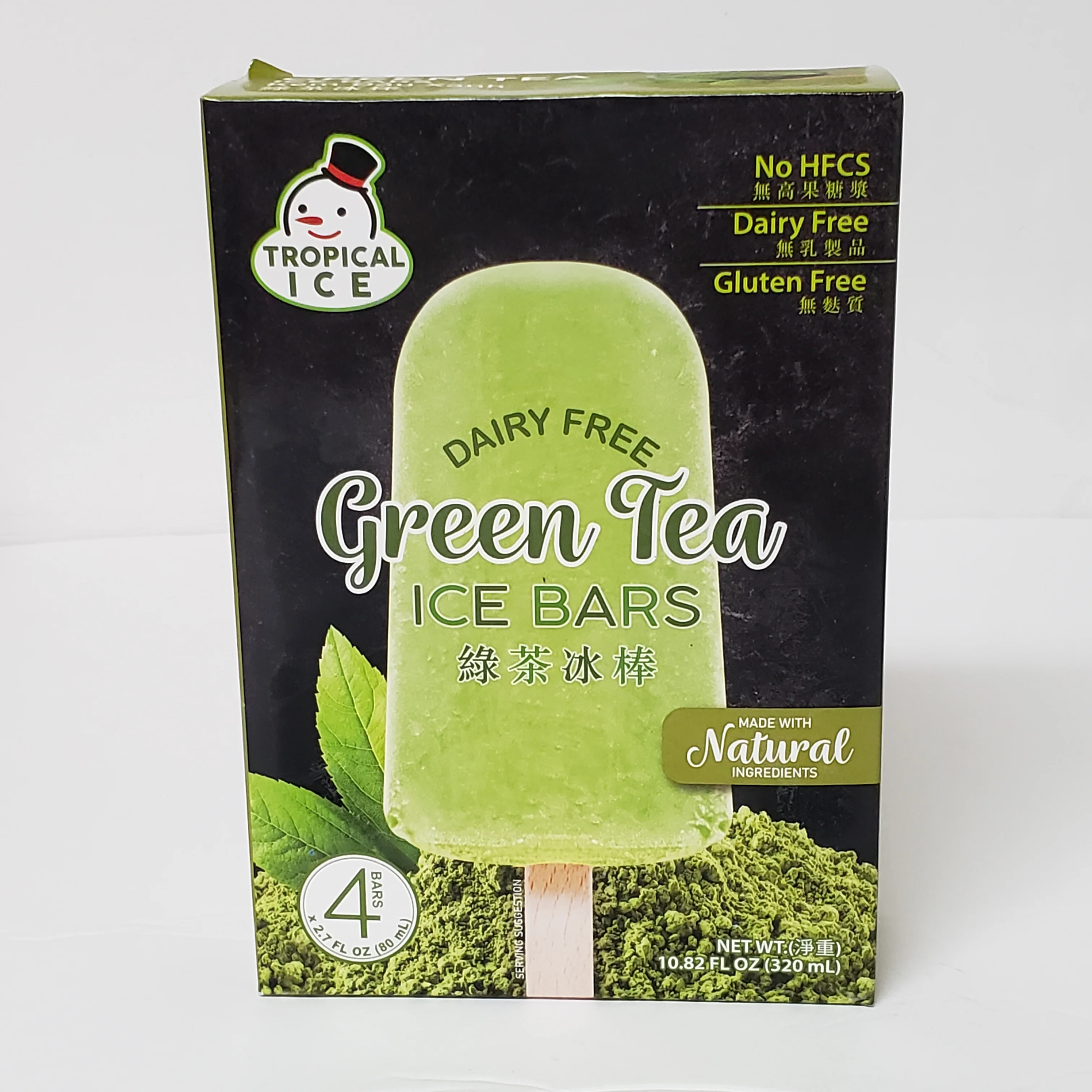 Tropical Ice Green Tea Ice Bar (4x2.7 fl.oz)