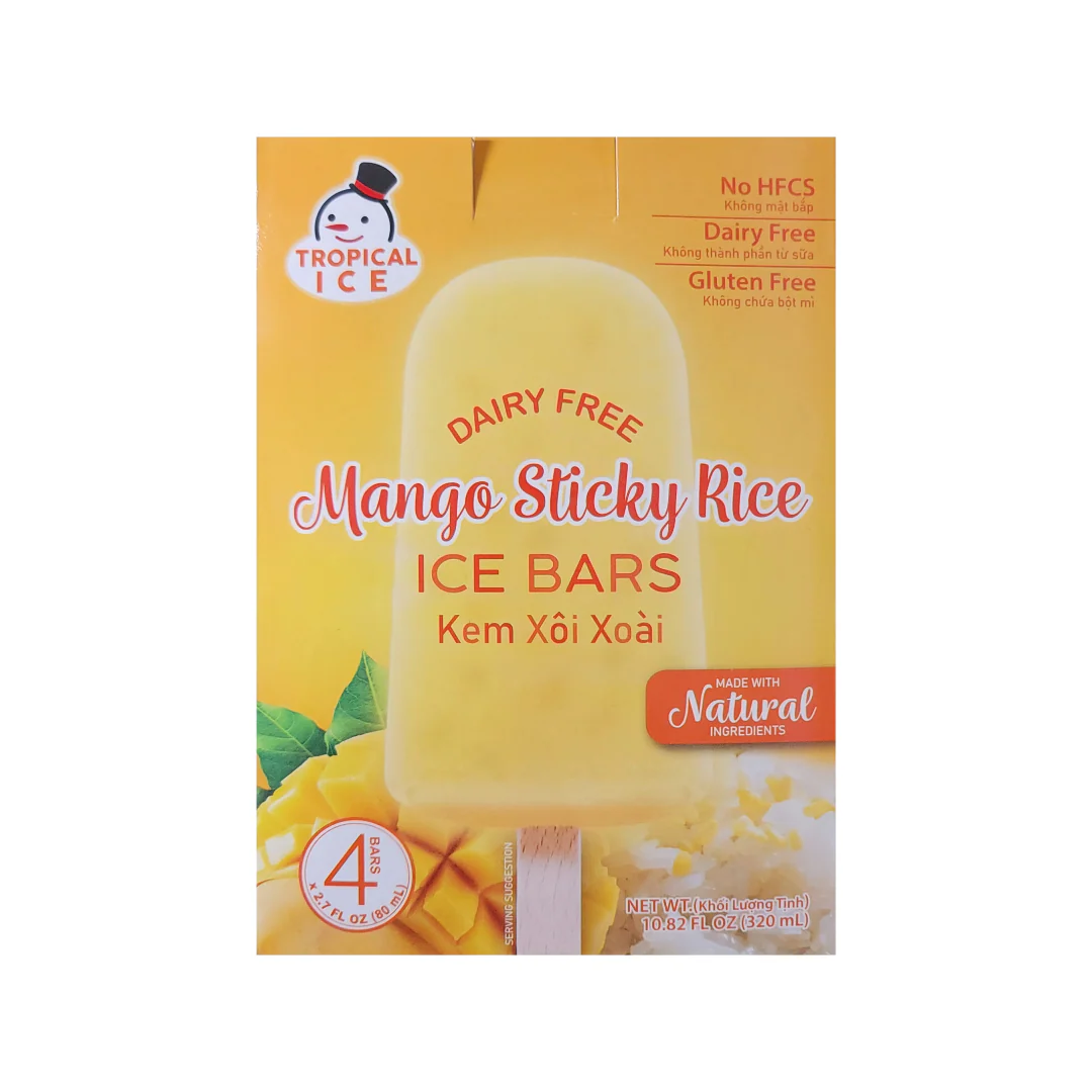 #Tropical  Ice Mango Sticky Rice Ice Bar(4x2.7 fl.oz)