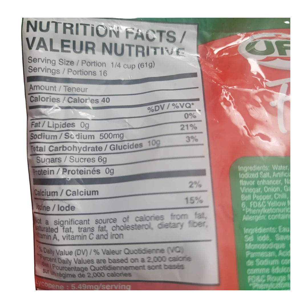 UFC Sweet Filipino Style Spaghetti Sauce 1 kg (35.27 Oz) - Image 2