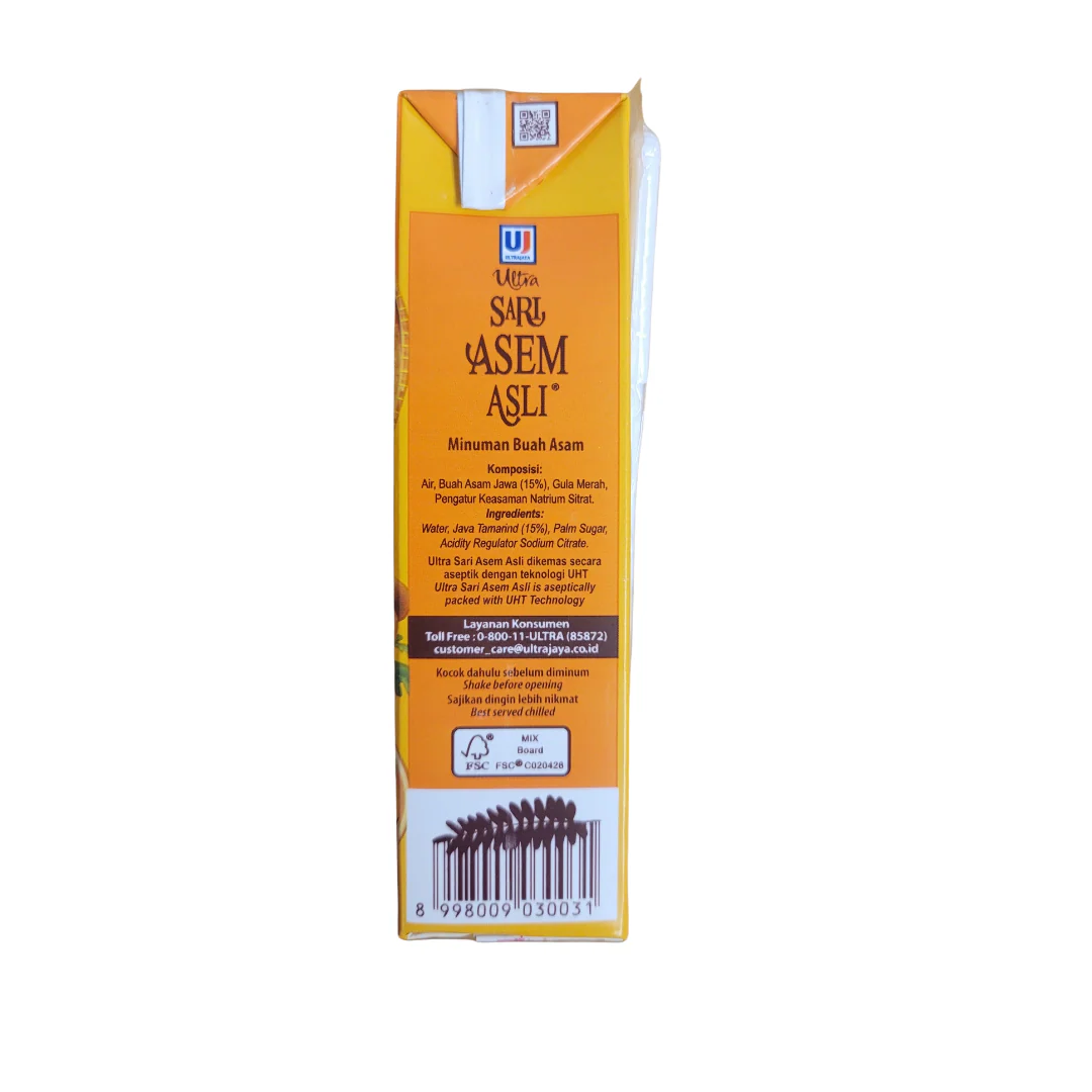 UJ Utra Sari Asem Asli 250 ml  (8.45 Oz) Tamarind Drink - Image 2