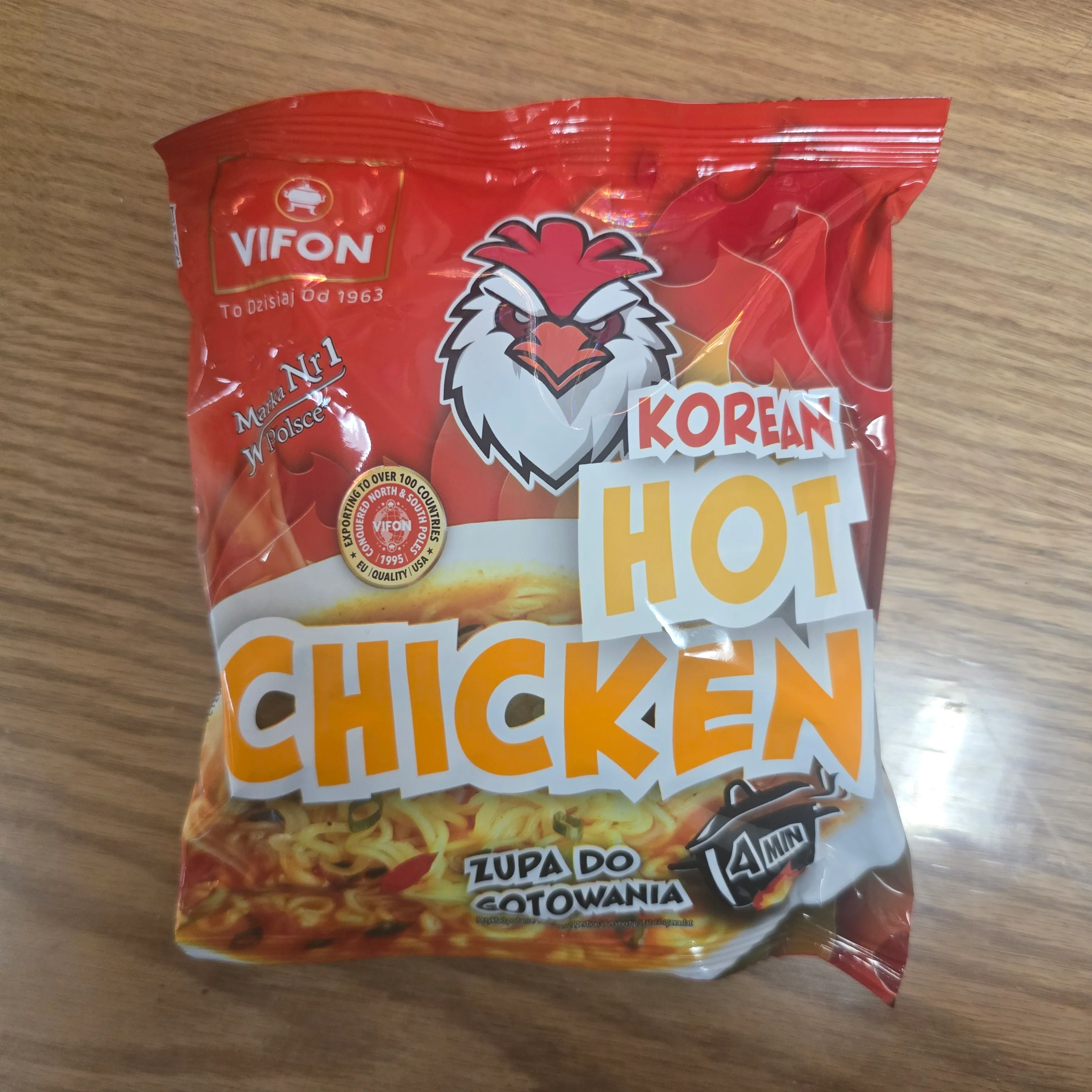 # Vifon Korean Hot Chicken Noodle Soup 3.70 oz - Image 2