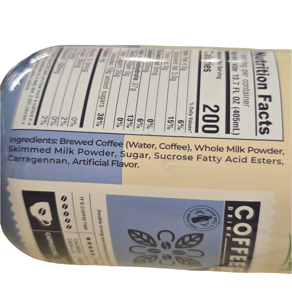 Vinut Cappucino Coffee 405 ml - Image 3