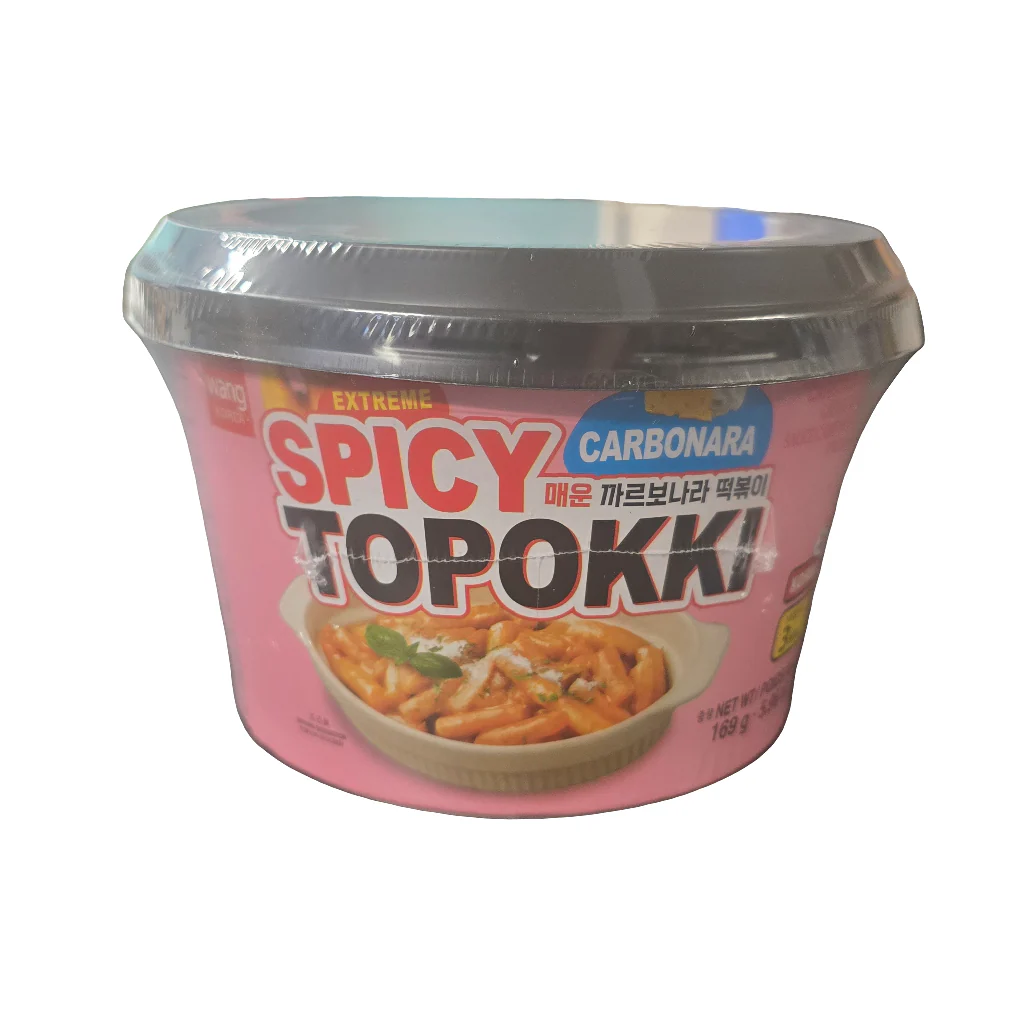 Wang Hot Chicken Topokki  Carbonara 5.96 Oz