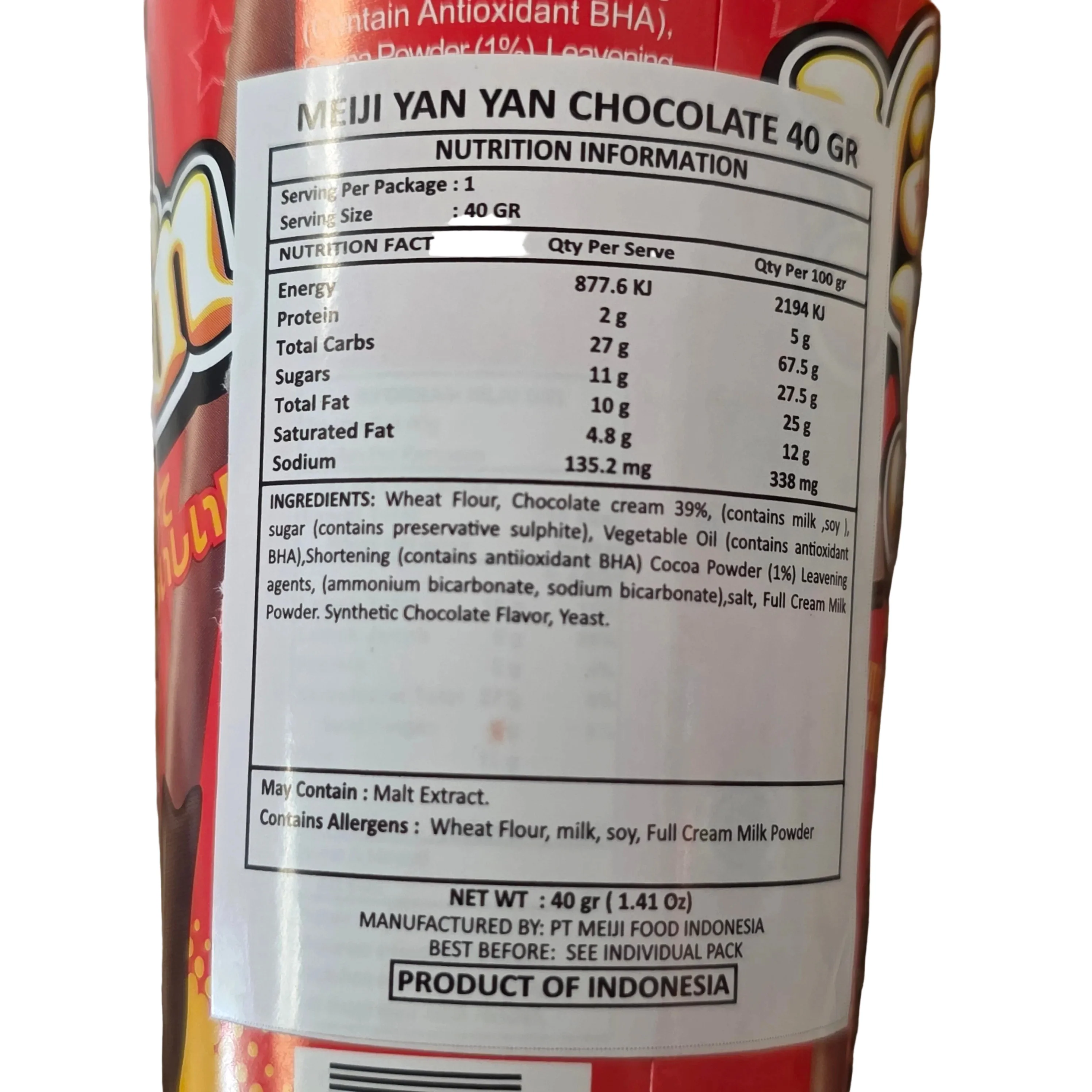Yan Yan Meiji Choco Dip 40 g - Image 2