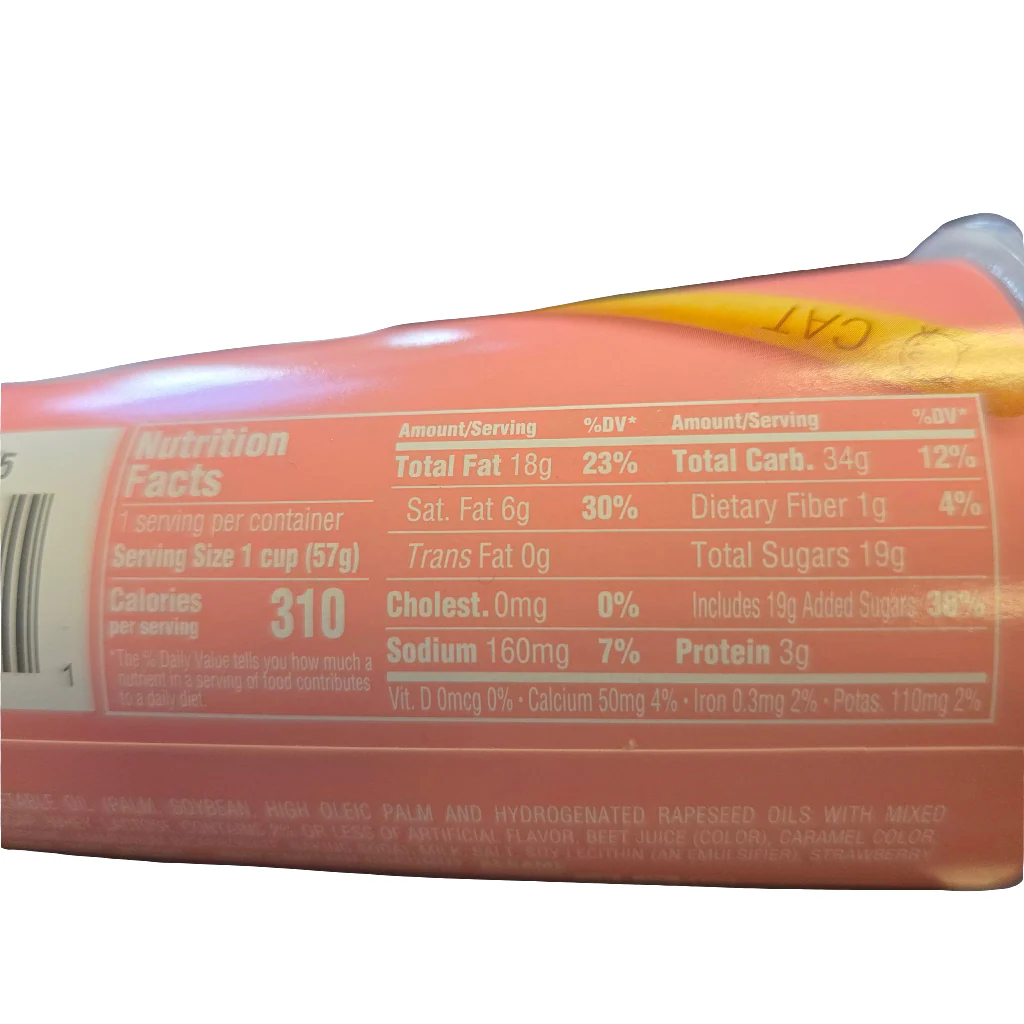 Yan Yan Meiji Strawberry Dip 57 g - Image 2