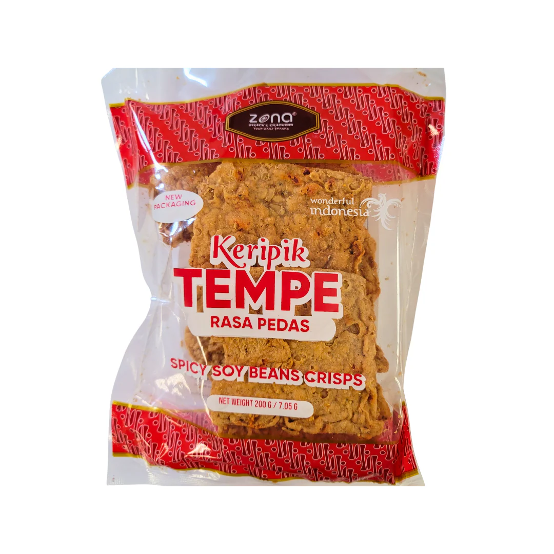 Zona Kripik Tempe  Pedas 200 g